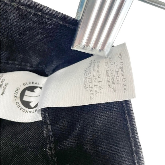 Everlane Original Cheeky Jean Low-Stretch Coal Black NWT - Picture 11 of 14